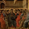 A typical Western image of the Pentecost, by Duccio di Buoninsegna. Credit: Directmedia Publishing GmbH via Wikimedia Commons.