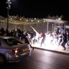 Arabs clash with Israeli police officers outside Damascus Gate in Jerusalem, April 22, 2021. Photo by Jamal Awad/Flash90.