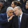 Then-Prime Minister Naftali Bennett and Foreign Minister Yair Lapid at Ben-Gurion Airport, March 21, 2022. Credit: Marc Israel Sellem/POOL.