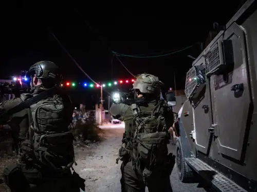 IDF troops operating in Judea and Samaria, September 2025, Credit: IDF.