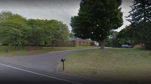 Congregation Anshe Emeth in Greenport, N.Y. Source: Google Maps Screenshot.