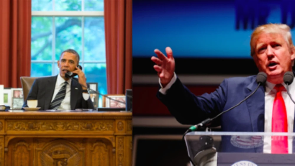 Click photo to download. Caption: Barack Obama and Donald Trump. Credit: Pete Souza/White House and Michael Vadon via Wikimedia Commons.