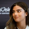 Noa Kirel holds a press conference in Tel Aviv, Aug. 10, 2022. Photo by Avshalom Sassoni/Flash90.