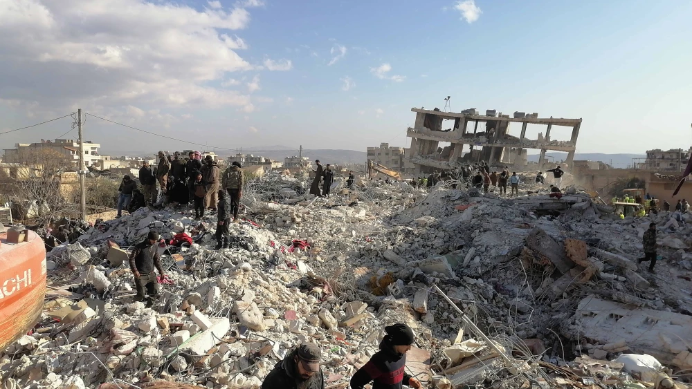 Earthquake in Syria, Destruction