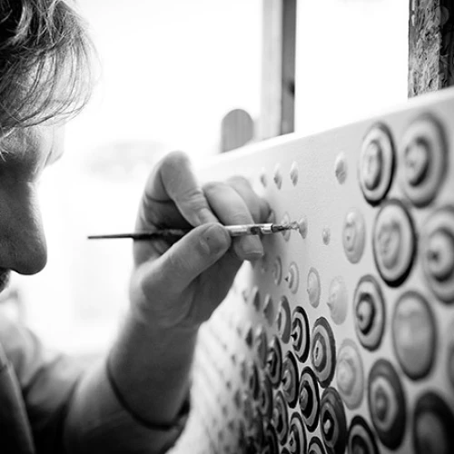 South African artist Gavin Rain. Source: Twitter.