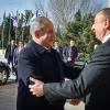 Israeli Prime Minister Benjamin Netanyahu meets with Azerbaijani President Ilham Heydar Oghlu Aliyev, on Dec. 13, 2016. Credit: Haim Zach/GPO.