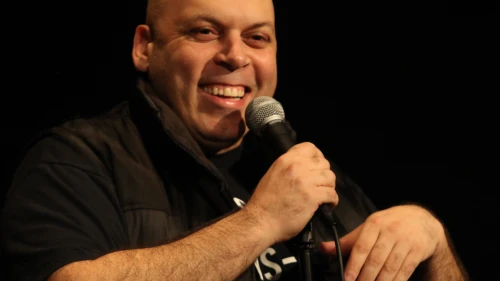 American-Palestinian comedian Amer Zahr. Credit: Wikimedia Commons.
