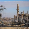 The Nuseirat camp in Gaza City, Jan. 19, 2025. Photo by Ali Hassan/Flash90.