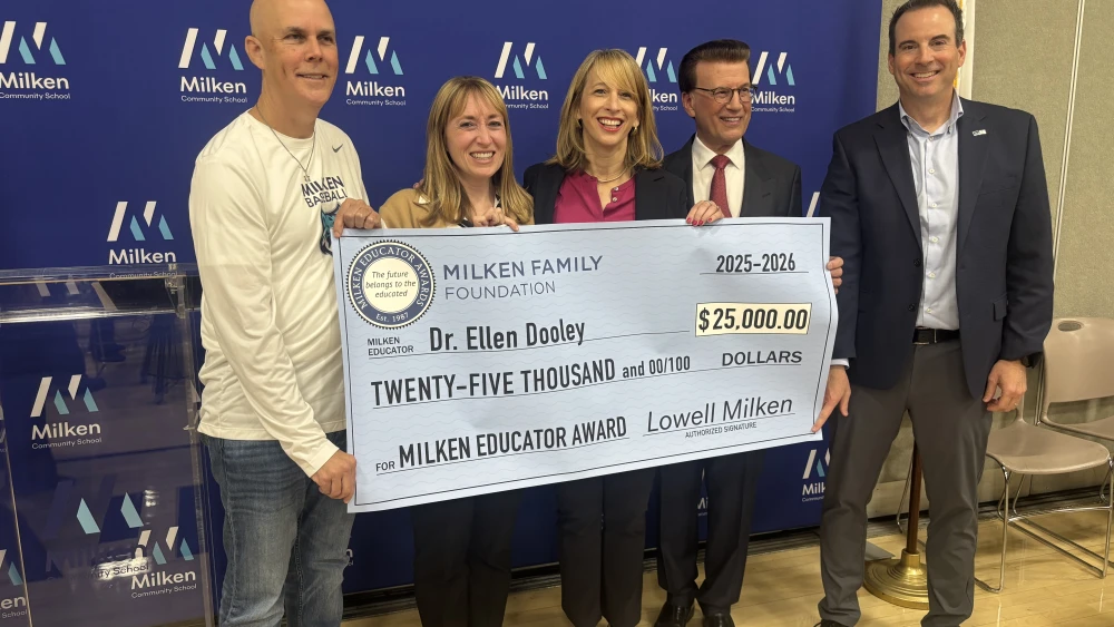 Milken national educator award