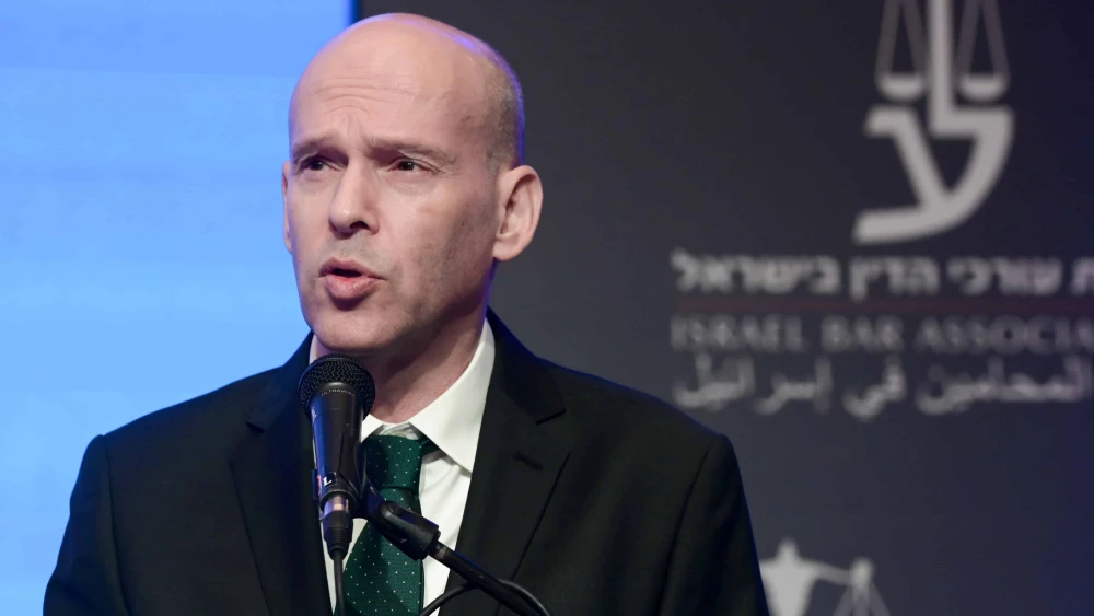 State attorney Amit Aisman at the Israel Bar Association's Justice conference in Tel Aviv, Sept. 4, 2023. Photo by Avshalom Sassoni/Flash90.