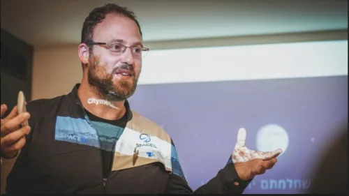 Kfir Damari, co-founder of SpaceIL. Photo courtesy of SpaceIL.
