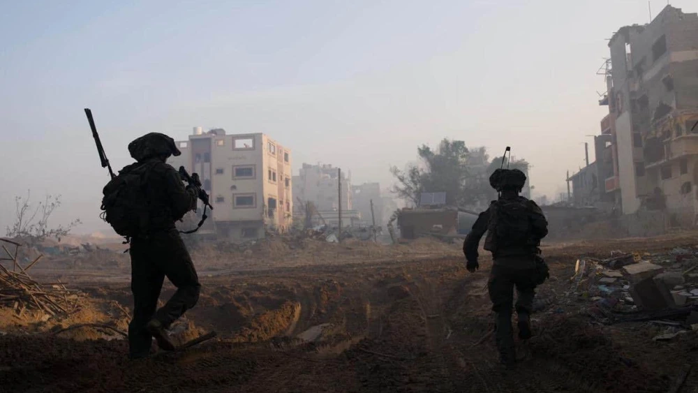 Israeli forces during Gaza ground operations, Jan. 9, 2024. Credit: IDF.