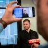 Yair Netanyahu, son of Prime Minister Benjamin Netanyahu, in Tel Aviv, Nov. 29, 2022. Photo by Avshalom Sassoni/Flash90.