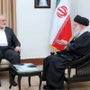 Ismail Haniyeh, Iranian Supreme Leader Ali Khamenei
