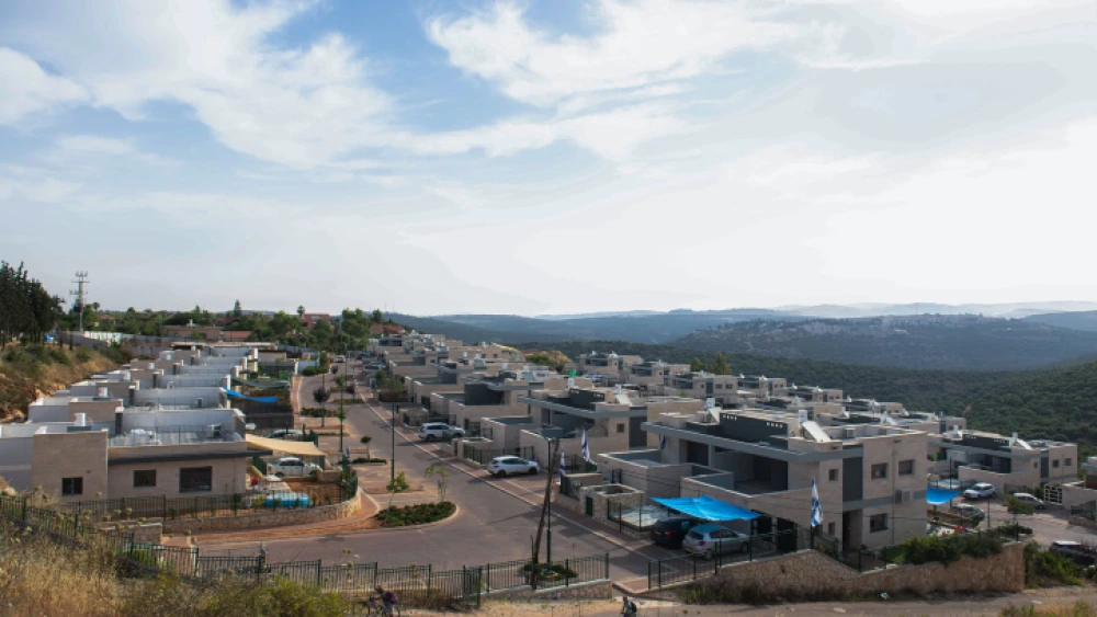 The town of Yakir in Judea and Samaria, June 11, 2020. Photo by Sraya Diamant/Flash90.