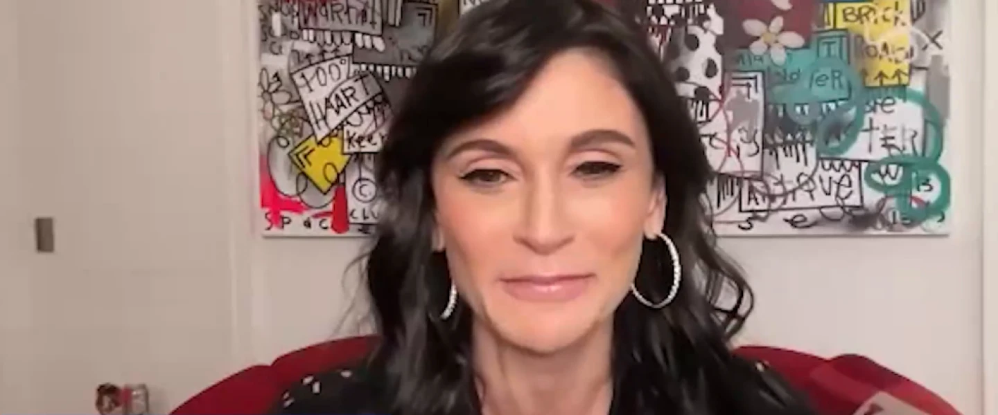 Julia Haart, star of the Netflix reality television show “My Unorthodox Life.” Credit: American Jewish University.