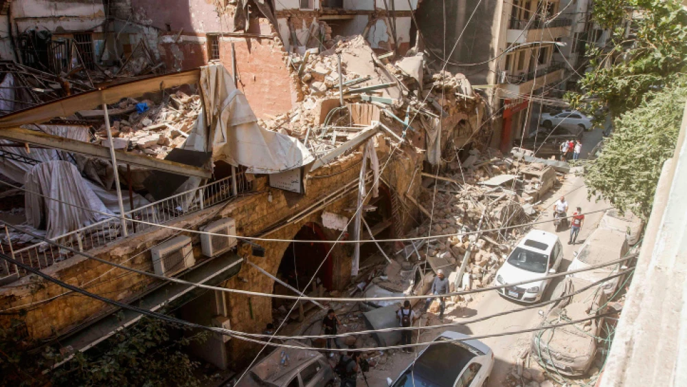 Beirut, Damage After Explosion