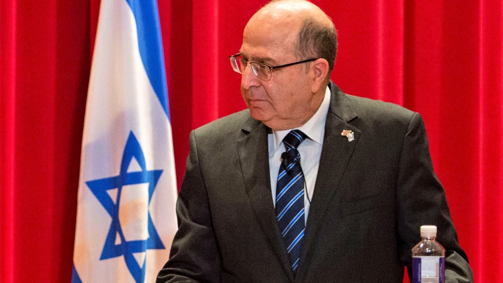 Moshe Ya'alon speaking in Washington D.C., on Oct. 27, 2015. Photo by Senior Master Sgt. Adrian Cadiz.