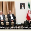 Iranian Supreme Leader Ali Khamenei hosts Palestinian Islamic Jihad leader Ziyad al-Nakhalah in Tehran, June 14, 2023. Source: Twitter.