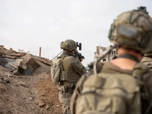 Israel Defense Forces troops operate in Gaza City's southwestern Zeitoun quarter, Aug. 15, 2025. Credit: IDF.