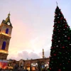 A Christmas tree in Jaffa, Dec. 9, 2018. Photo by Tomer Neuberg/Flash90.