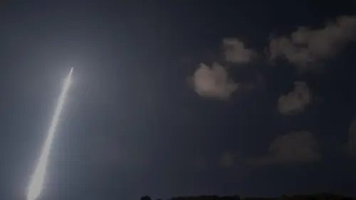 The Arrow 2 flight test conducted on Aug. 12, 2020 by the Israel Defense Ministry, U.S. Missile Defense Agency, Israel Aerospace Industries and the Israeli Air Force. Credit: Israeli Defense Ministry Spokesperson's Office.