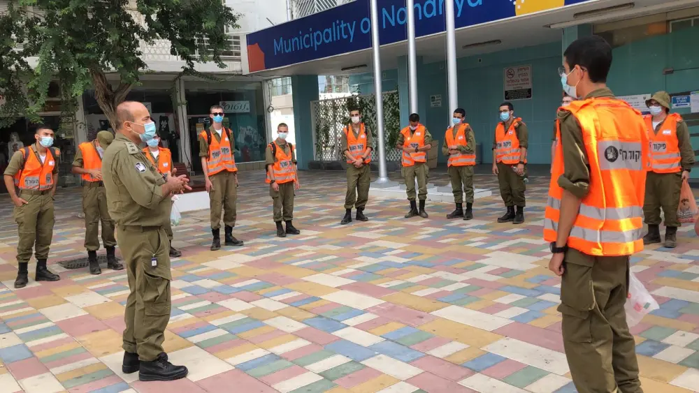 While the IDF is used to conducting overseas rescue and care missions for civilians abroad, treating sick Israeli civilians is a first, and the wards will be exclusively staffed by IDF medical personnel under the guidance of the hospital’s civilian staff. Credit: IDF Spokesperson's Unit.