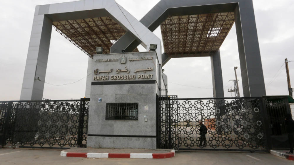 The Rafah border crossing with Egypt, under the control of the Palestinian Authority, in the Gaza Strip on Jan. 14, 2019. Photo by Abed Rahim Khatib/Flash90.