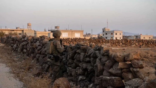 Israel Defense Forces soldiers operating in southern Syria, December 2025. Credit: IDF.