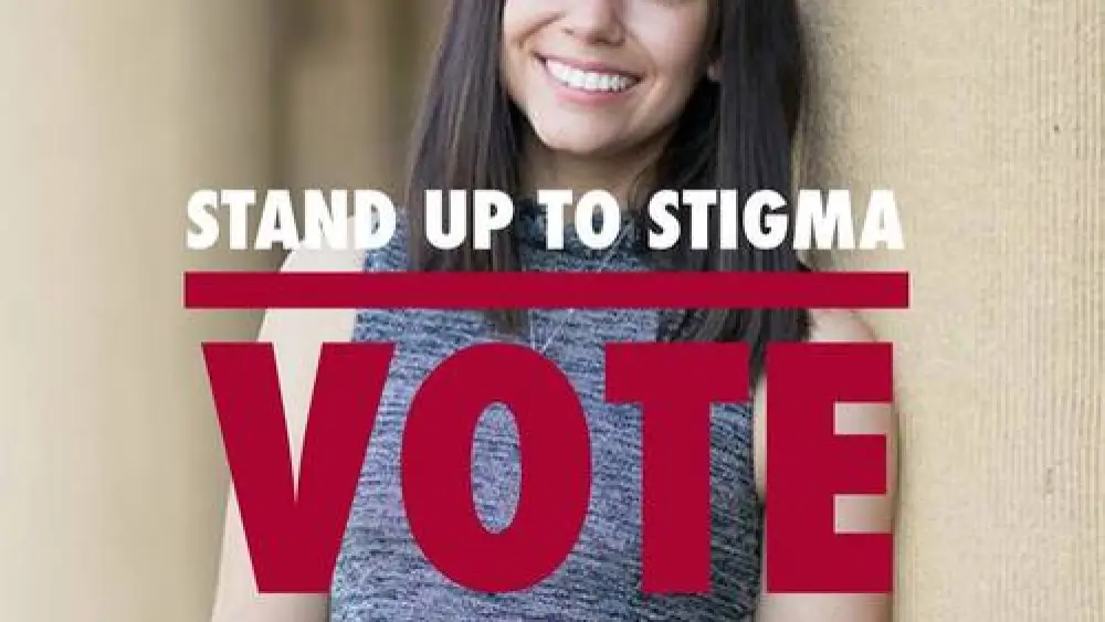 Click photo to download. Caption: A campaign poster for Molly Horwitz, a Jewish student running for Stanford University's student senate. Credit: Facebook.