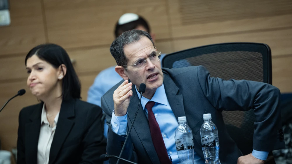 MK Moshe Saada attends a Constitution, Law and Justice Committee meeting at the Knesset, the Israeli parliament in Jerusalem, January 28, 2026. Photo by Yonatan Sindel/Flash90.