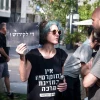 Activists protest gender segregated prayer service