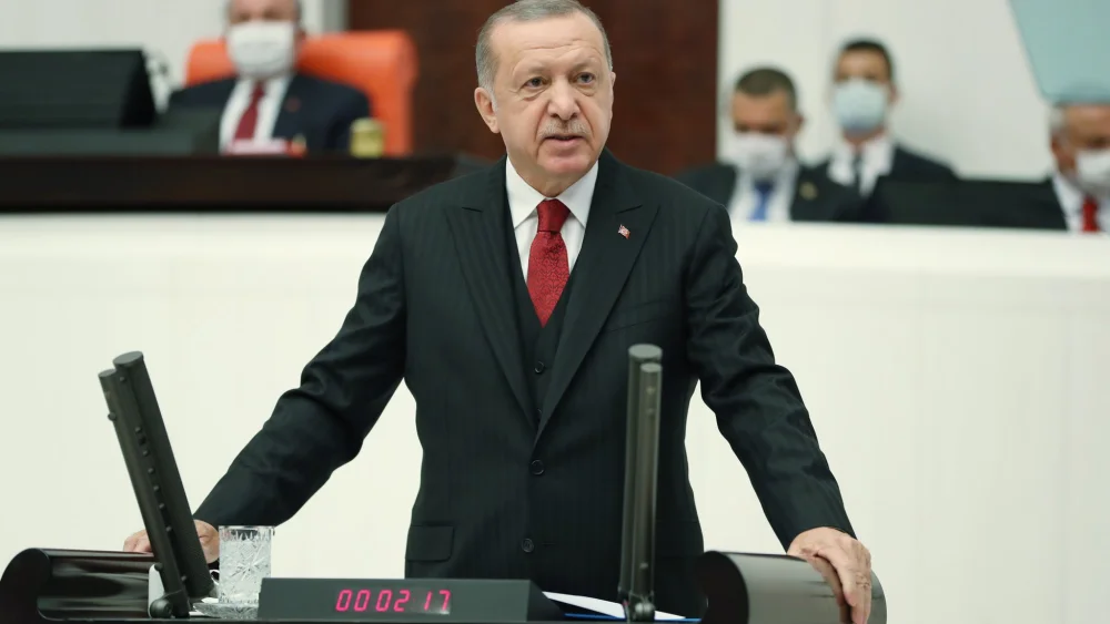 Turkish President Recep Tayyip Erdoğan