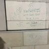 Swastikas found on student housing at San Diego State University. Source: Facebook via Chabad at SDSU.