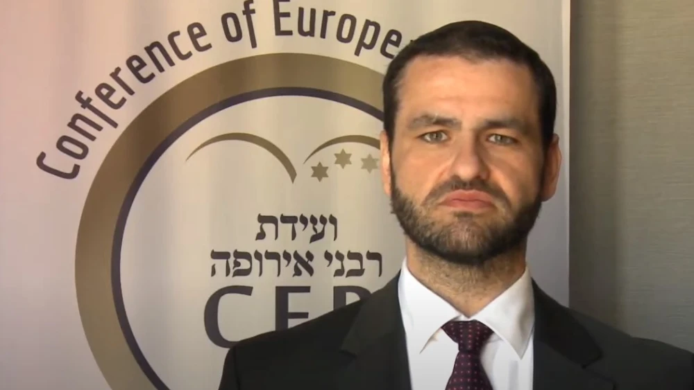 Rabbi Zsolt Balla. Source: Screenshot.