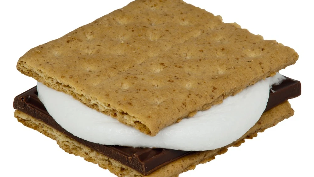 Classic version of s'mores. Credit: Pixabay.