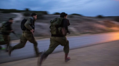 Israeli reserve soldiers take part in a training drill in Baf Lachish army base in southern Israel on Dec. 19, 2016. Photo by Maor Kinsbursky/Flash90.
