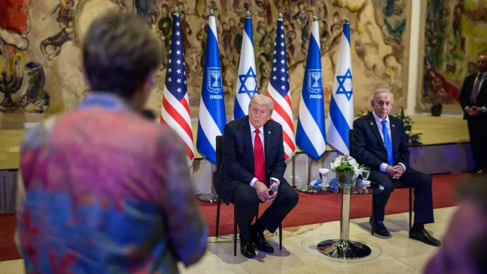 Trump Netanyahu hostages families
