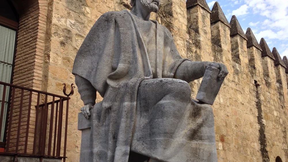 A statue of the Muslim philosopher Averroes in Cordoba, Spain. Credit: Saleemzohaib/Wikicommons
