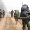 Israeli troops operating in the Hamas-ruled Gaza Strip, Dec. 7, 2023. Credit: IDF.