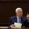 Palestinian Authority leader Mahmoud Abbas speaks during a meeting of the Palestinian leadership in Ramallah, on Sept. 3, 2020. Photo by Flash90.