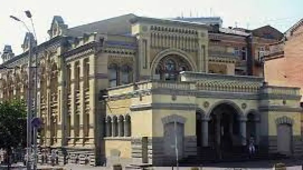 The Brodetsky Synagogue in Kyiv, Ukraine. Credit: Wikimapia.