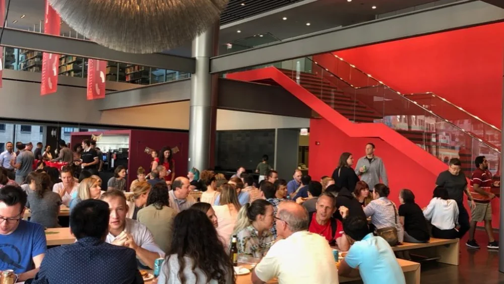 At Morningstar, Inc. in Chicago, Aug. 20, 2019. Source: Facebook.