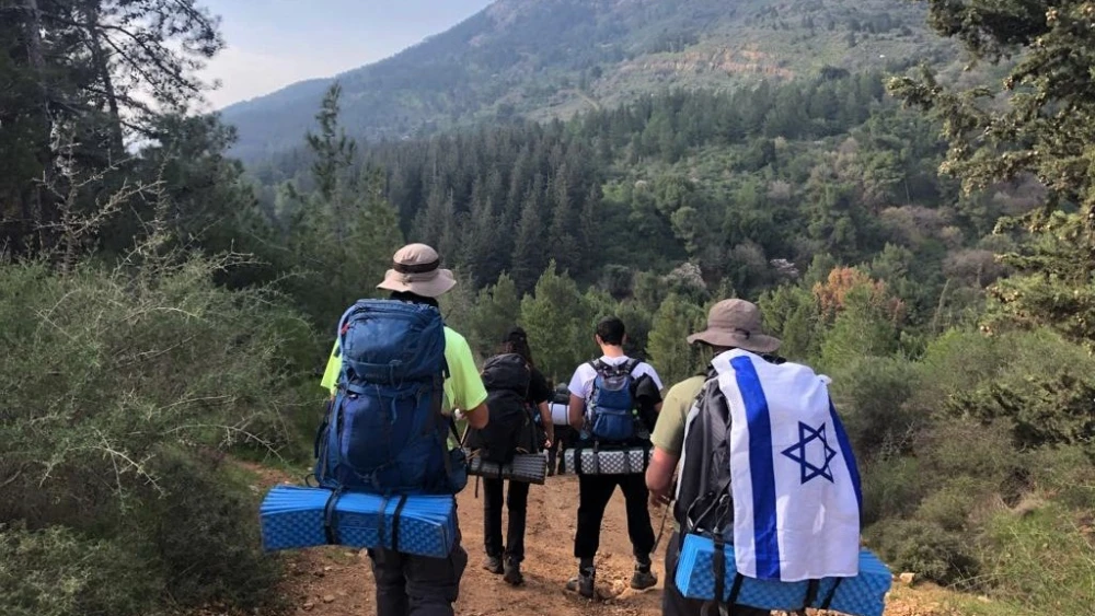 Participants on the Shvilim gap-year program in Israel. Credit: Courtesy.