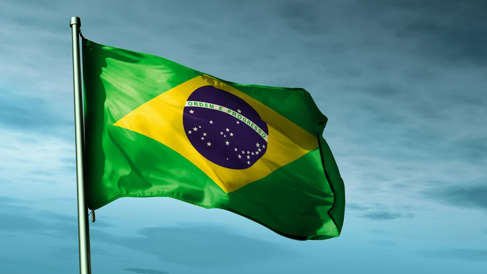 A Brazilian flag. Photo by Jiri Flogel/Shutterstock.