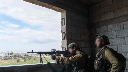 IDF soldiers in the Gaza Strip, Jan. 8, 2024. Credit: IDF.