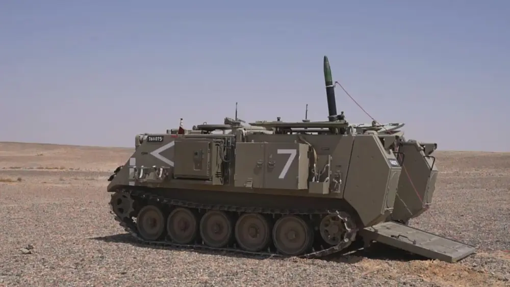 Iron Sting mortar munitions can hit targets with a high degree of accuracy and reduce the risk of collateral damage, particularly in urban warfare. Credit: Israeli Ministry of Defense.