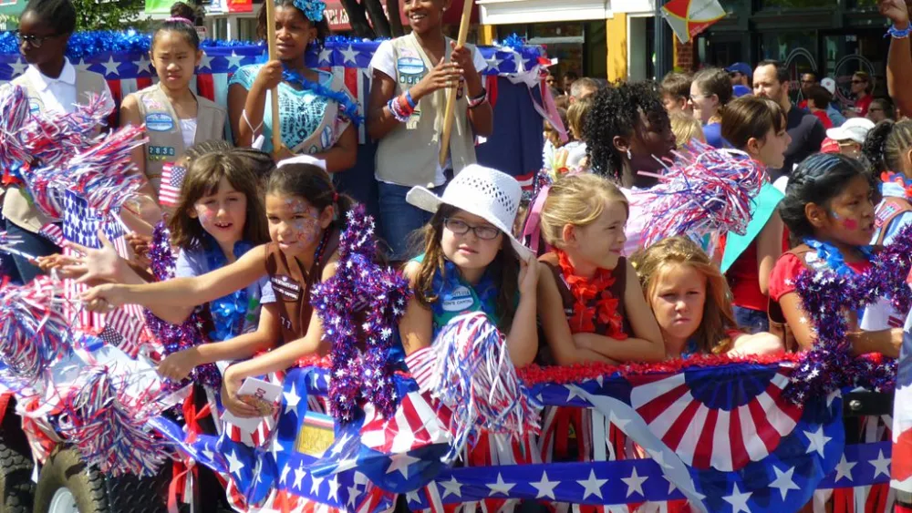 The Capitol Hill 4th of July Parade, July 4, 2014. Credit: Mike Licht via Wikimedia Commons.