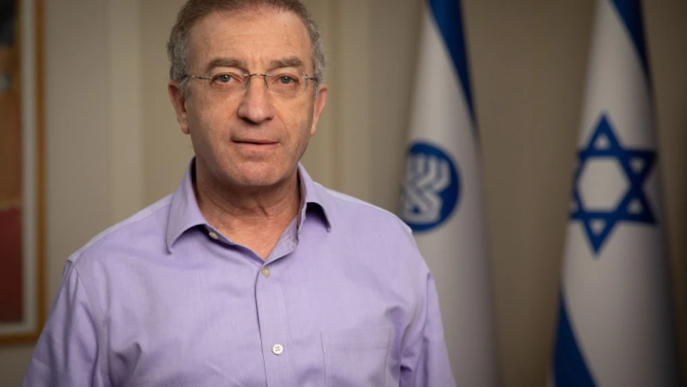Israeli National Insurance Institute director general Meir Spiegler in Jerusalem, Dec. 26, 2021. Photo by Noam Revkin Fenton/Flash90.