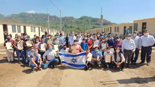 A view of the Israeli-built housing development in Guatemala. Credit: Israel Ministry of Foreign Affairs.